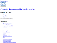 Tablet Screenshot of cipe.advomation.com